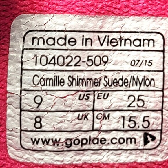 Plae Camille Girl Sparkle Purple & Pink Winter Boots & Closure Size 9 - Picture 8 of 12